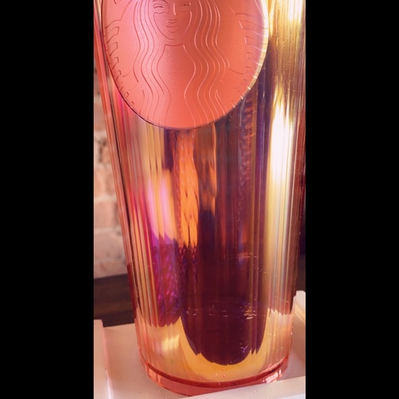 Starbucks Iridescent Rose Gold Tumbler - Picture 3 of 3